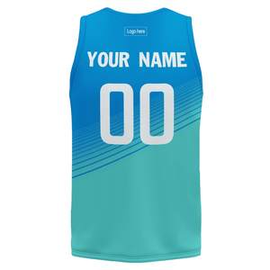 Camiseta de Baloncesto Sublimada Personalizada al por Mayor, Uniforme Transpirable de Malla con Logotipo Impreso, Ropa Deportiva para la Temporada de Verano - Product Image 2