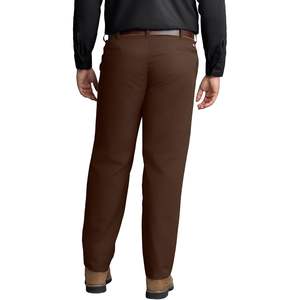 Pantalones de Trabajo Personalizados para Hombre, Color Marrón, 52W X 32L, Resistentes a las Manchas, Diseño de Frente Plano para Ropa de Trabajo - Product Image 3