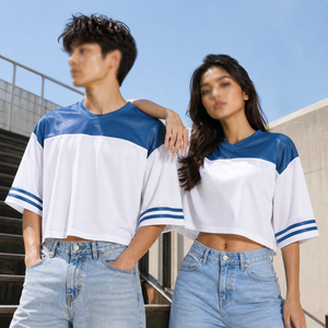 Custom American Football Jersey Unisex Soccer Training Shirt Wholesale Plain Sportswear OEM Private Label Supplier - Product Image 3