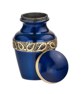 Pet Memorial Brass Cremation Urns Funeral Pet Urns Keepsake Urns Burial Urns With High Quality at Low Price - Product Image 1