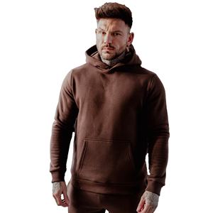 2022 nueva llegada logotipo personalizado hombres 100% algodón chándal caliente OEM venta al por mayor invierno impermeable polar chándal bordado - Product Image 2