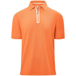 Chemise décontractée zippée pour homme de qualité supérieure, tissu respirant, taille personnalisée, faible MOQ, vente en gros directe d'usine, expédition mondiale - Product Image 5