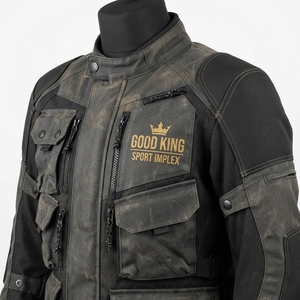 Chaqueta de Motociclismo Deportiva y Elegante para Invierno, con Cuello Alto, Cuero de Alta Calidad, Transpirable, Impermeable y Resistente al Viento - Product Image 5