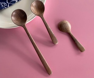 Wooden Natural 6-Piece Gold Plated <b>Mirror</b> Polish Eco-Friendly Dishwasher Safe Spoon Set High Quality - Product Image 2