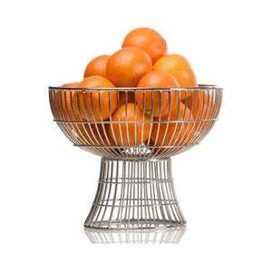 Cesta de Frutas Metálica Atemporal que Combina Uso Práctico con un Elegante Atractivo Decorativo para la Cocina, Organizador de Snacks, Soporte para Plátanos - Product Image 1