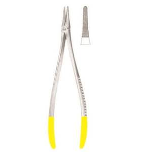 Portaagujas de Alta Calidad A-1 VERITAS Axhausen T/c, 18.5cm, Acero Inoxidable, Reutilizables, Instrumentos de Sutura, Juego de Instrumentos - Product Image 1