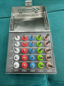 Venta caliente 25 piezas profesional reutilizable implante Dental Manual fuente de alimentación Kit taladro cónico con tapón instrumentos quirúrgicos - Product Image 4