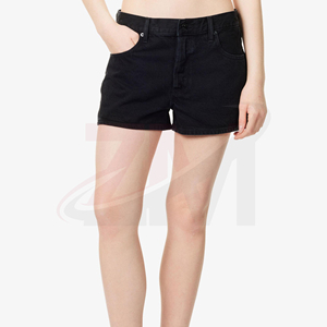 Colección de Ropa de Moda Casual Urbana: Top de Mezclilla y Shorts de Mezclilla de Cintura Alta para Mujer con Bolsillos - Product Image 4