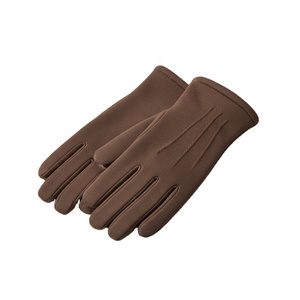 ถุงมือผ้าฝ้ายสีน้ำตาลสำหรับใช้ในพิธีพาเหรดถุงมือสีน้ำตาลที่น่าเชื่อถือ - Product Image 1