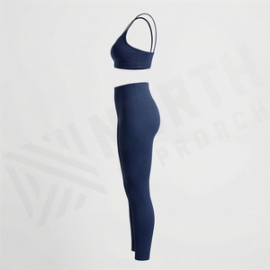 Conjunto Deportivo de Dos Piezas para Gimnasio y Yoga, Leggings para Mujer, Ropa Deportiva de Secado Rápido y Cómoda - Product Image 3