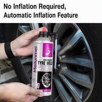 Emergency Tire Repair Inflator Spray450ml Car Tyre Puncture Sealant Quick Inflation Seal Fluid for Motorcycle Auto Emergency Use