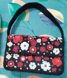 Lightweight and Spacious Leopard Beaded Shoulder Bag for Women and Girl Animal Print Embroidery Purse Ideal for Fashion in 2026 - Product Image 3