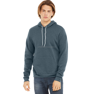 Sudaderas Lisas Blancas al por Mayor con Manga Larga, Venta Directa de Fábrica, Sudaderas de Algodón para Hombre en Color Sólido - Product Image 4
