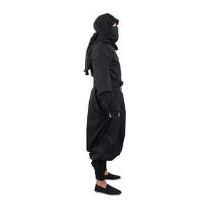 Wholesale High Quality Custom Martial Arts Ninja Uniform Quick Dry Breathable Adjustable Waist Belts Ninja Suit For Unisex - Product Image 5