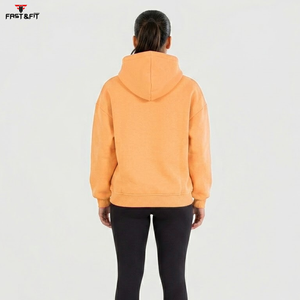 Compre sudaderas con capucha personalizadas, transpirables, informales, de estilo urbano, con hombros caídos, ecológicas, de punto, para invierno. - Product Image 5