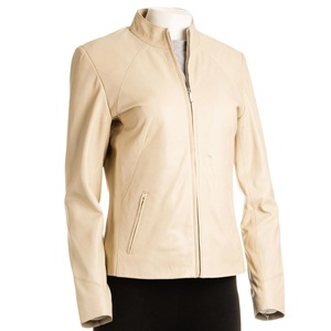 Ladies Street Style Leather Crop <b>Jacket</b> <b>Short</b> Trendy Coat Fashion Slim Shape Winter Outfit Stylish Wear for Girls - Product Image 1