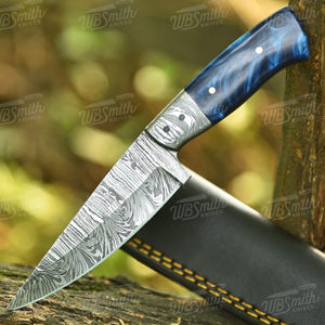 มีดล่าสัตว์ดามัสกัสทำมือระดับพรีเมียม ด้ามจับทำจากกระดูก ความแข็งสูง ขายส่งจำนวนมาก ราคาขายส่ง มีดล่าสัตว์ - Product Image 3