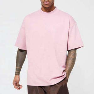 Wholesale Knitted Cotton Drop Shoulder Oversized Vintage Acid Wash Blank Sports <b>Tshirts</b> for Printing 100% Cotton Eco-friendly - Product Image 3