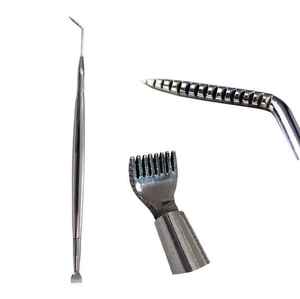 Outil professionnel en acier inoxydable pour rehaussement et permanente des cils avec peigne, réutilisable et durable pour usage en salon - Product Image 2