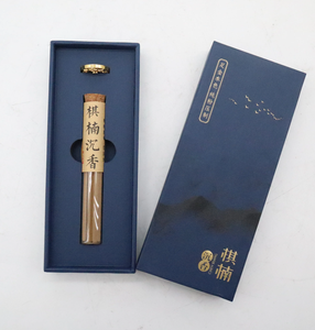 Bâtons d'encens naturels en bois d'agar Qinan Chenxiang, coffret cadeau, poudre pure pressée avec support pour la méditation à domicile et l'aromathérapie - Product Image 2
