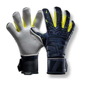 Guantes de Portero de Entrenamiento de Corte Plano para Hombre, Látex Duradero de 5mm, Ajuste Espacioso Tradicional, Nivel Básico, Cómodos y Transpirables en el Dorso de la Mano - Product Image 4