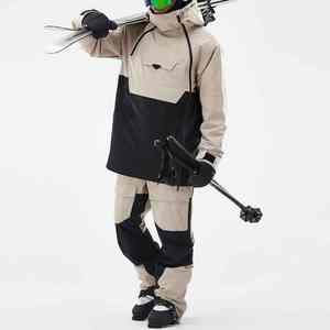 Chaqueta de Esquí Personalizable para Hombre con Capucha, Logotipo Frontal, Impermeable, de Secado Rápido y Transpirable, para Uso Invernal - Product Image 5