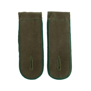 Best Quality Uniform Shoulder Boards Officer Style <b>Embroidered</b> Epaulettes Custom Piping Formal Attire - Product Image 1
