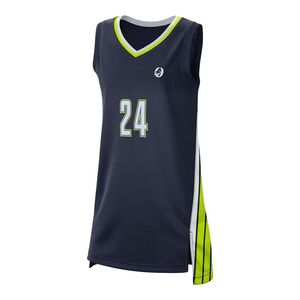 <b>Navy</b> Green Basketball Jersey for Men Sleeveless Team Sportswear Uniform Lightweight Breathable Athletic Shirt Training Game - Product Image 1