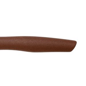 Couteaux à éplucher à manche marron avec lame fine et pointue argentée et poignée ergonomique pour l'épluchage des fruits, la découpe et le tranchage des légumes - Product Image 6