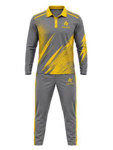 Uniforme de Cricket Elegante de Poliéster, Ropa Ligera para Equipo, Jersey y Pantalones Transpirables para Práctica y Partidos - Product Image 3