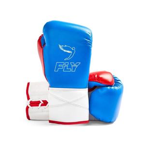 Guantes de Boxeo de Alta Calidad con Cordones, Cierre Antideslizante, Guantes de Muay Thai y Sanda para Artes Marciales, Personalizados, 100% Cuero Genuino - Product Image 1