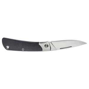 Couteaux de poche pliants noirs et argentés avec lame tranchante en acier inoxydable, manche ergonomique fin, outil utilitaire compact EDC pour l'extérieur - Product Image 3
