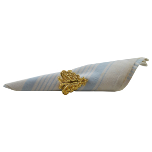 Anneau de serviette en métal de qualité supérieure avec finition plaquée or, idéal pour les événements, les fêtes et la restauration - Product Image 5