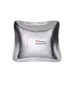 Plateau de service en acier inoxydable en métal fini argenté de qualité supérieure pour restaurant et bar d'hôtel - Product Image 1