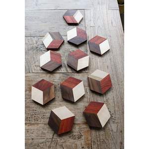 แผ่นรองแก้วเรซิ่นลายไม้สุดหรู แผ่นรองจานและแผ่นรองสำหรับพื้นที่รับประทานอาหารระดับพรีเมียม - Product Image 6