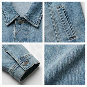 2025 nuevo diseño personalizado chaqueta de mezclilla hombres producto personalizado chaquetas de hombre, chaquetas de hombre, chaqueta para hombre chaquetas de mezclilla - Product Image 4