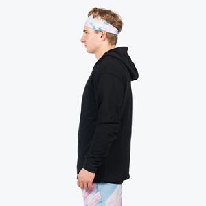 เสื้อฮู้ดดี้ไซส์ใหญ่สำหรับทัวร์นาเมนต์ ขายส่งสำหรับผู้ชายและผู้หญิง ผ้าฝ้ายฟลีซ 300 GSM ระบายอากาศได้ดี รับทำโลโก้ตามสั่ง ทุกขนาด ผู้ผลิต OEM จากปากีสถาน - Product Image 3