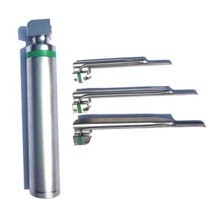 Juego de 4 Láminas de Laringoscopio de Fibra Óptica Macintosh Ecológicas de Alta Calidad de Delta Med Surgical - Product Image 1