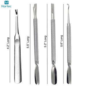 Juego Profesional de Cortaúñas y Empujador de Cutículas de Acero Inoxidable, 5 Piezas, Kit de Manicura Duradero para Salón y Uso Doméstico - Product Image 5