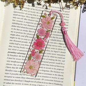 Handmade Resin <b>Bookmark</b> With Loop For office Dictionary Page Holder - Product Image 3