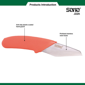 SONO J22A Stainless Steel <b>Garden</b> <b>Tools</b> Pruning Grafting Budding Knife 60mm Super Sharp Blade - Product Image 2