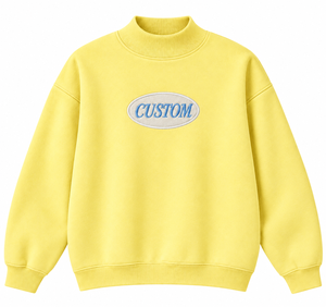 Sudadera de Forro Polar con Cuello Alto para Mujer, Tallas Grandes, Estilo Casual, Diseño Premium, Personalizada, Invierno, OEM/ODM - Product Image 1