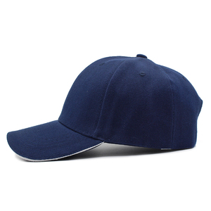 Gorra de Béisbol Unisex de Color Sólido, Azul Marino, 6 Paneles, Ajustable, Estilo Casual, 100% Algodón, Tejido Transpirable e Impermeable, 3D - Product Image 5
