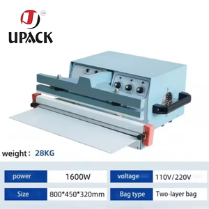 Machine de scellage de table Hualian 450MM semi-automatique, scelleuse thermique électrique haute puissance pour emballages alimentaires et chimiques (sacs) - Product Image 5