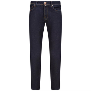 Jeans slim fit à jambe droite personnalisés pour hommes, pantalon en denim slim fit, couleur unie, poches zippées, jeans décontractés pour hommes - Product Image 4