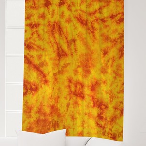 Cortina de Algodón con Estampado Tie Dye de Diseño Bohemio para Ventana, para Sala de Estar, Dormitorio, Oficina, Hotel, Venta al Por Mayor en India - Product Image 4