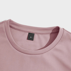 Women's Winter T-Shirt Multi-Color Short Sleeve Twin Set Casual Solid Pattern 100% Cotton Custom Logo ODM Customized Wholesale - Product Image 3
