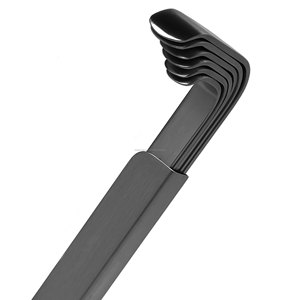 Porte-aiguille WPS Webster en acier inoxydable, instrument chirurgical manuel certifié ISO13485, pour sutures fines et fermeture précise des plaies - Product Image 2