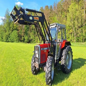 รถแทรกเตอร์แมสซีย์เฟอร์กูสัน 390 ขับเคลื่อน 4 ล้อ สีแดง สำหรับงานเกษตร ระดับความปลอดภัยสูง - Product Image 1
