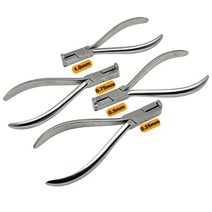 Alicate manual de acero inoxidable para conformar alambres dentales, 0.25/0.5/0.75/1.0mm, para doblar arcos de ortodoncia - Product Image 3